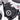 Close-up of BurroMax TT1000R Electric Mini Bike motor with Thunderbolt branding