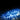 Abstract blue light tubes in a dark background showcasing a sleek, modern design.