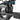 Close-up of rear suspension on Hiboy U2 Pro Electric Scooter with 125mm travel and fat tires.