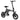Hiboy C1 folding e-bike in sleek black design, ideal for urban commuting, with a lightweight aluminum frame.