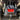 Rear view of TrailMaster Blazer i2K Electric Go Kart showcasing suspension, tires, and frame.