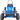 TrailMaster Cheetah i3 Kids Electric Go Kart with 3-speed settings and reverse, ideal for ages 4-9, featuring a sleek blue design.
