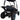 Rear view of TrailMaster Cheetah i6 electric kids go-kart, featuring a 650W motor and durable off-road tires.
