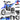 Hiboy DK1 Electric Dirt Bike for Kids in blue with dual suspension and 300W motor, designed for safe fun.