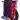 Commander GT 50S Electric Unicycle rear view with blue and red RGB LED lights and 20-inch tire.