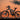 Rundeer Starry Sky 3K Carbon Fiber Electric Bike with aluminum frame suspension against sunset background.