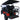 TrailMaster TBM X6 6-seater electric golf cart with 5kW lithium battery, foldable windshield, black seats, and 22” aluminum rims