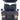 Rear view of TrailMaster TBM X4 electric golf cart with foldable seats and carbon fiber steering wheel, showcasing LED taillights.