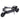 VSETT 9+ Apex Electric Scooter folded, showcasing its portable design for easy transportation.