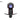 Front view of the compact Begode Mten5 electric unicycle with a blue light and sturdy tire for high-speed rides.