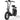 Hiboy U2 Pro Electric Scooter with fat tires and full-suspension frame, featuring a comfortable upright seat and powerful rear hub motor.