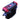 Close-up view of the Commander GT Pro Electric Unicycle's robust battery design featuring a sleek red frame.