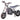BurroMax TT1000R Electric Mini Bike with robust frame and powerful brushless motor