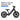 Hiboy BK1 Electric Balance Bike, ideal for kids 2-5 years old, weighs 17lbs, supports kids up to 77lbs.
