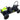 TrailMaster Cheetah i3 Kids Electric Go Kart, black frame with green accents, featuring 3-speed settings and reverse, for ages 4-9.