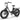 Hiboy EX6 Step-Through fat tire electric bike, 750W motor, hydraulic brakes, 4-inch tires for stability.