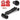 B-ONE Balrog X electric skateboard with red Cloudwheels and AT wheels, featuring a flexible bamboo deck.