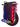 Commander GT 50S Electric Unicycle rear view with blue and red RGB LED lights and 20-inch tire.