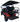 TrailMaster TBM X6 6-seater electric golf cart with 5kW lithium battery, foldable windshield, black seats, and 22” aluminum rims