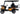 TrailMaster TBM X4 electric golf cart with orange body, foldable windshield, and aluminum rims