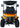TrailMaster TBM X4 electric golf cart with 5kW lithium battery, orange finish, foldable windshield, and 22” aluminum rims.