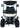 Front view of TrailMaster TBM X4 Electric Golf Cart with 5kW lithium battery, featuring 22” aluminum rims and LED headlights.
