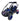 TrailMaster Blazer i200R electric go-kart with 48V lithium battery, featuring two seats, canopy, and off-road tires.