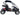 TrailMaster Blazer i200R Electric Go Kart with canopy, side view, 48V lithium battery, mid-sized kids kart, safety features visible