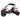 TrailMaster Blazer i2K Electric Go Kart in red with lithium battery, LED headlight, hydraulic disc brake, and 5-point safety harness.