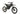 The RFN ARES Rally Electric Dirt Bike in black, featuring a 46 MPH top speed and a 74V LG Battery.