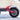 Side view of the Kaabo Mantis 10 Lite Electric Scooter showcasing its red frame, tire, and braking system.